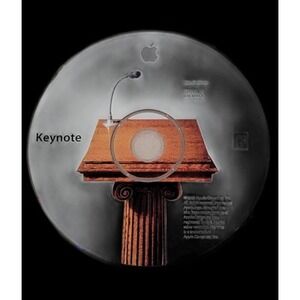 Apple Keynote 1.0‎ Presentation Software CD-ROM for Mac OS X - Vintage 2003